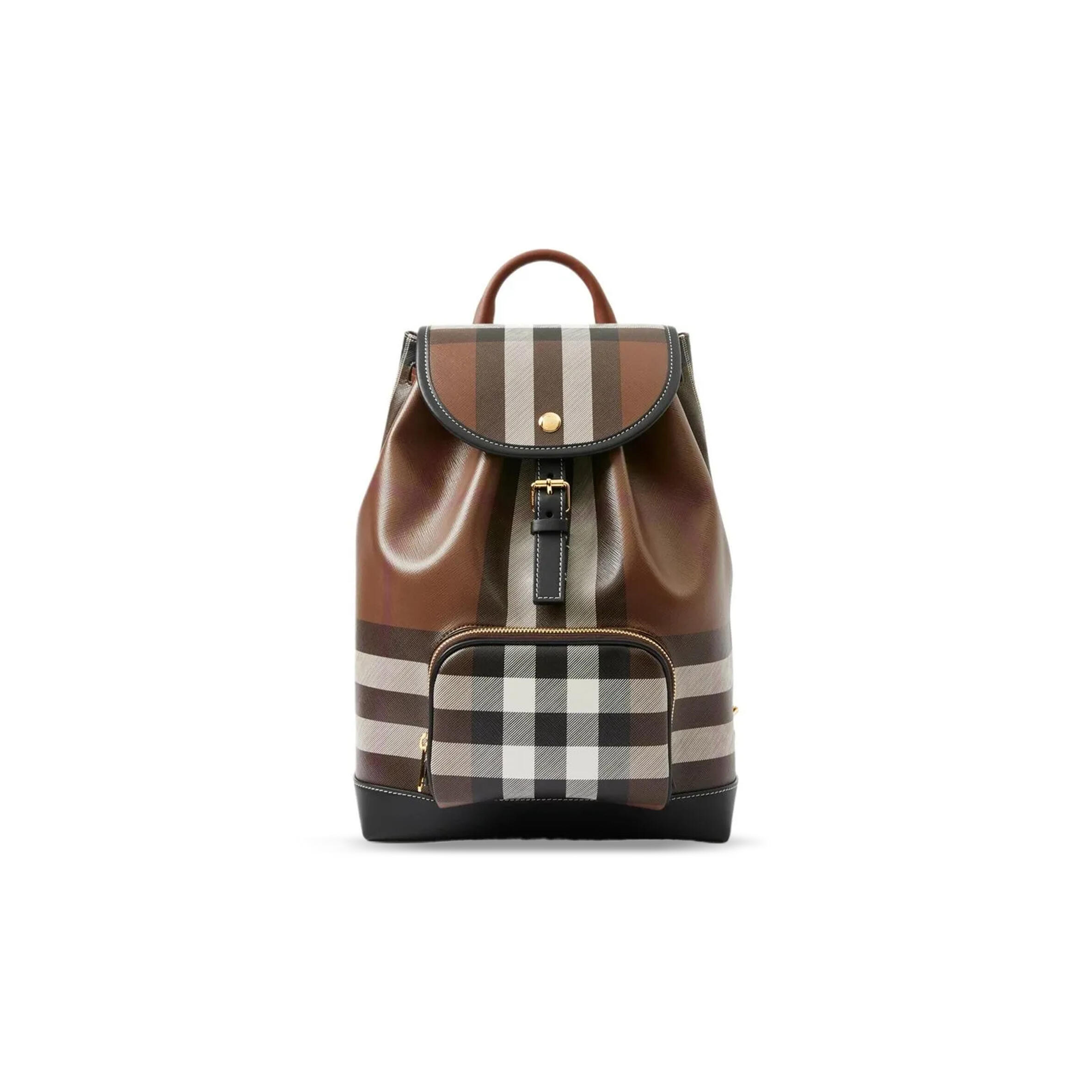 Bv*b*rry plaid backpack 80696641 (37*24*13cm)